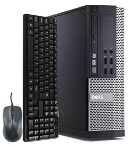 dell optiplex 7020 sff computer desktop pc, intel core i7 3.4ghz processor, 16gb ram, 512gb ssd drive, wifi & bluetooth, hdmi, nvidia gt 1030 2gb ddr5, keyboard and mouse, windows 10 (renewed)