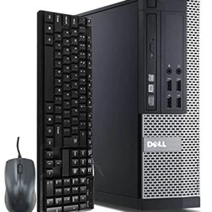 Dell OptiPlex 7020 SFF Computer Desktop PC, Intel Core i7 3.4GHz Processor, 16GB Ram, 512GB SSD Drive, WiFi & Bluetooth, HDMI, NVIDIA GT 1030 2GB DDR5, Keyboard and Mouse, Windows 10 (Renewed)