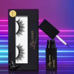 Lilly Lashes Click Magnetic Liquid Eyeliner - Eyelash Glue for Magnetic Eyelashes - Easy to Apply Waterproof Eyeliner Lash Glue for Fake Eyelashes - Black Magnetic Eyeliner to use with Magnetic Lashes