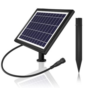 sunapex 6w replacement solar panel-compatible with sunapex 48 & 96 ft soalr string lights only