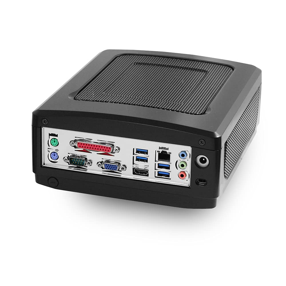 MITXPC MPC-PD14RI-D Celeron N3160 Fanless Mini PC, Parallel Port (2GB Memory and 120GB 2.5" SSD)