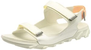 ecco women's mx onshore 3-strap water friendly sport sandal, white/white, 11-11.5