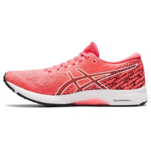 asics women's gel-ds trainer 26 running shoes, 5, blazing coral/black