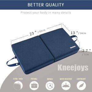 Knee Pads for Men Women Extra Thick Knee Pads Memory Foam Kneeling Pad for Bathing YogaFoam Garden Pads for Kneeling Knee Cushions for Kneeling