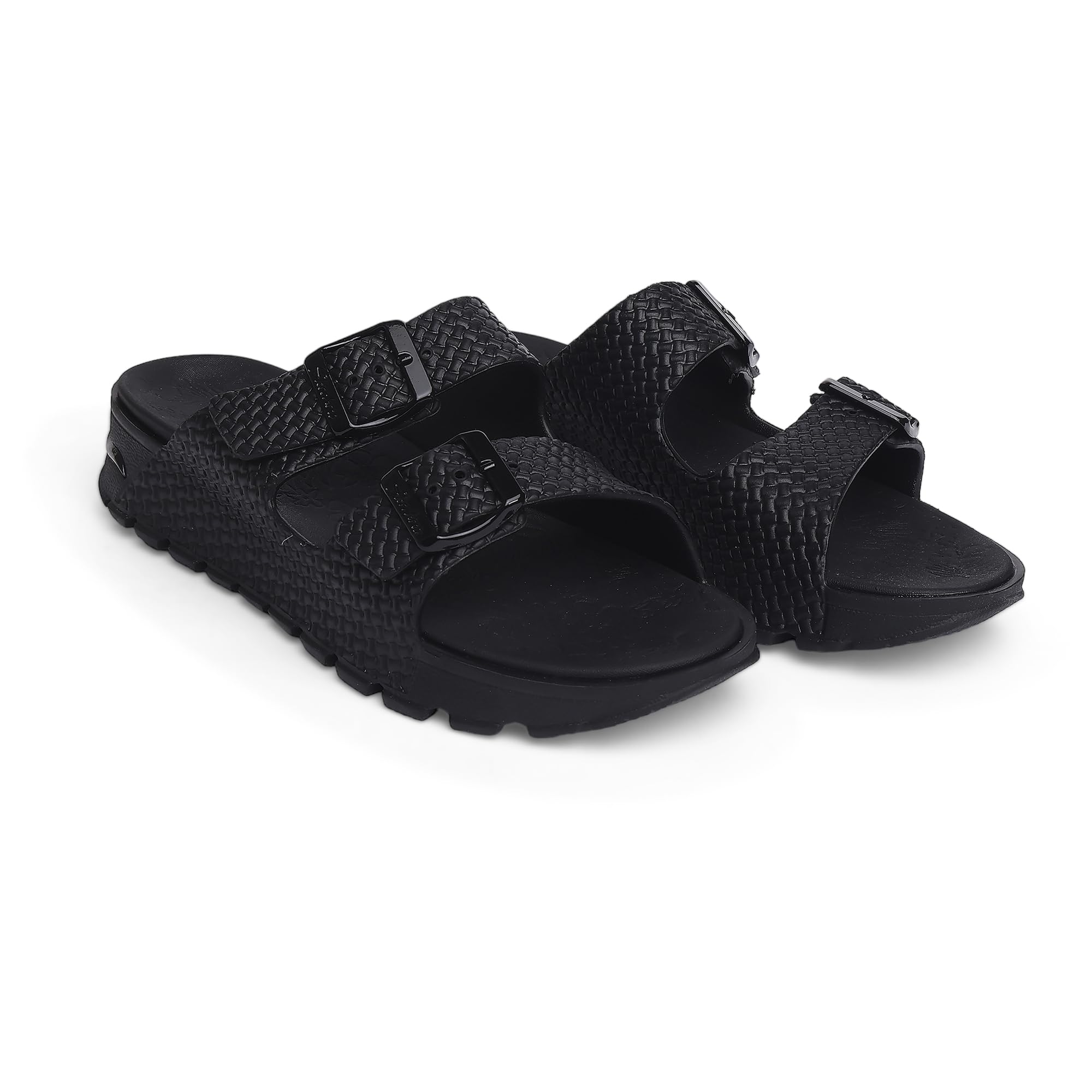 Skechers Arch Fit Footsteps Womens Walking Sandals in Black - 7 US