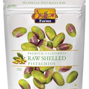 Setton Farms Naturally Raw Shelled Pistachios, No Shell, Non-GMO Project Verified, Certified Gluten Free, Vegan and Kosher, Heart Healthy Snack, 5 Oz