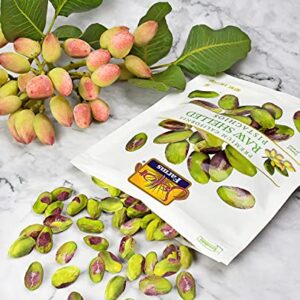 Setton Farms Naturally Raw Shelled Pistachios, No Shell, Non-GMO Project Verified, Certified Gluten Free, Vegan and Kosher, Heart Healthy Snack, 5 Oz