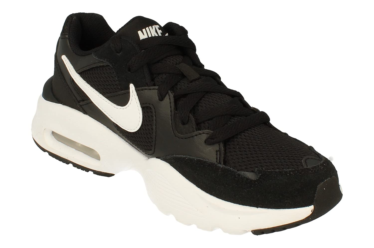 Nike Womens Air Max Fusion Running Trainers CJ1671 Sneakers Shoes (UK 4.5 US 7 EU 38, Black White 003)
