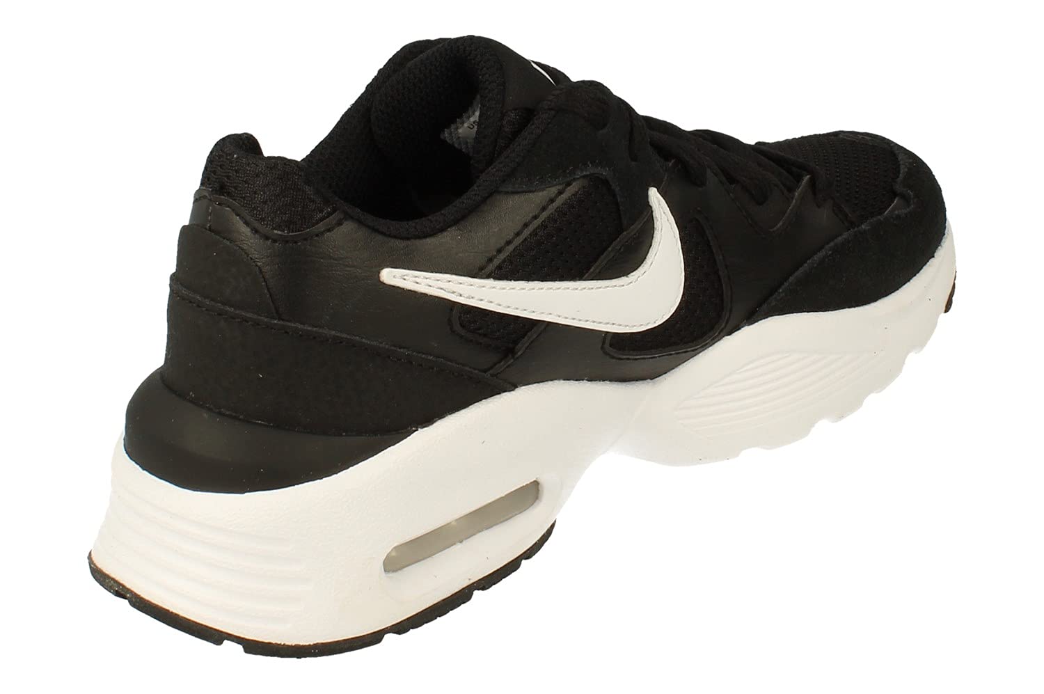 Nike Womens Air Max Fusion Running Trainers CJ1671 Sneakers Shoes (UK 4.5 US 7 EU 38, Black White 003)