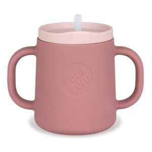 TUM TUM 3 way Baby Trainer Cup, Designed with Feeding Specialist, 180ml (Pink)