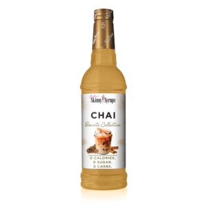 Jordan's Sugar Free Chai Syrup - 25.4oz, Gluten Free, Keto, For Coffee, Latte, Shakes