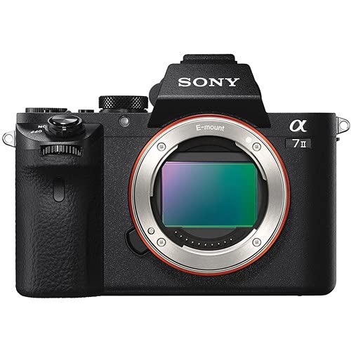 Sony Alpha a7 II Mirrorless Digital Camera with FE 28-70mm f/3.5-5.6 OSS Lens (ILCE7M2K/B) Bundle + 32GB High Speed Memory Package with Shoulder Case, Pistol Grip Tripod and USB Card Reader