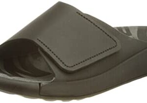 ECCO Women's Cozmo One Band Slide Sandal, Black, 9-9.5