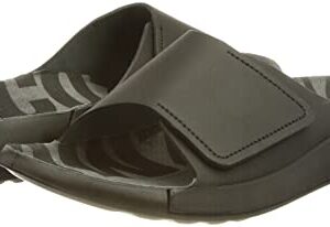 ECCO Women's Cozmo One Band Slide Sandal, Black, 9-9.5