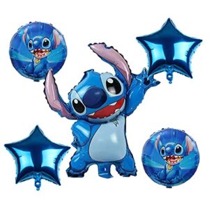 MC TTL Lilo and Stitch Party Lilo and Stitch Balloons for Birthday Party Baby Shower Decorations