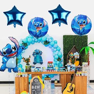 MC TTL Lilo and Stitch Party Lilo and Stitch Balloons for Birthday Party Baby Shower Decorations