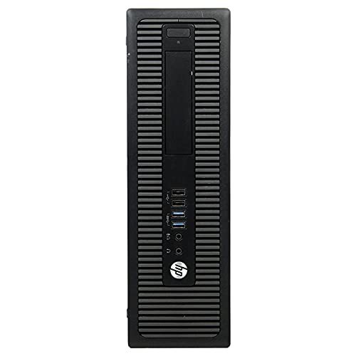 HP ProDesk 600 G1 SFF Business Desktop Computer PC with GeForce GT 1030 - Intel i5 4th Gen 3.20 GHz, 8GB RAM, 256GB SSD, Wireless WiFi, Keyboard & Mouse Combo, Windows 10 Pro Multi Language (Renewed)