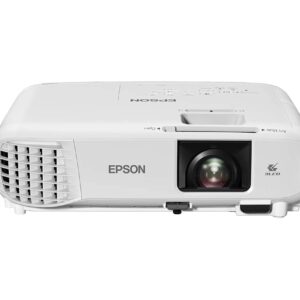 Epson PowerLite 118 Business (V11HA03020) LCD Projector, White (Renewed)