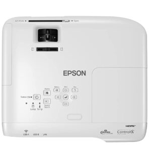 Epson PowerLite 118 Business (V11HA03020) LCD Projector, White (Renewed)