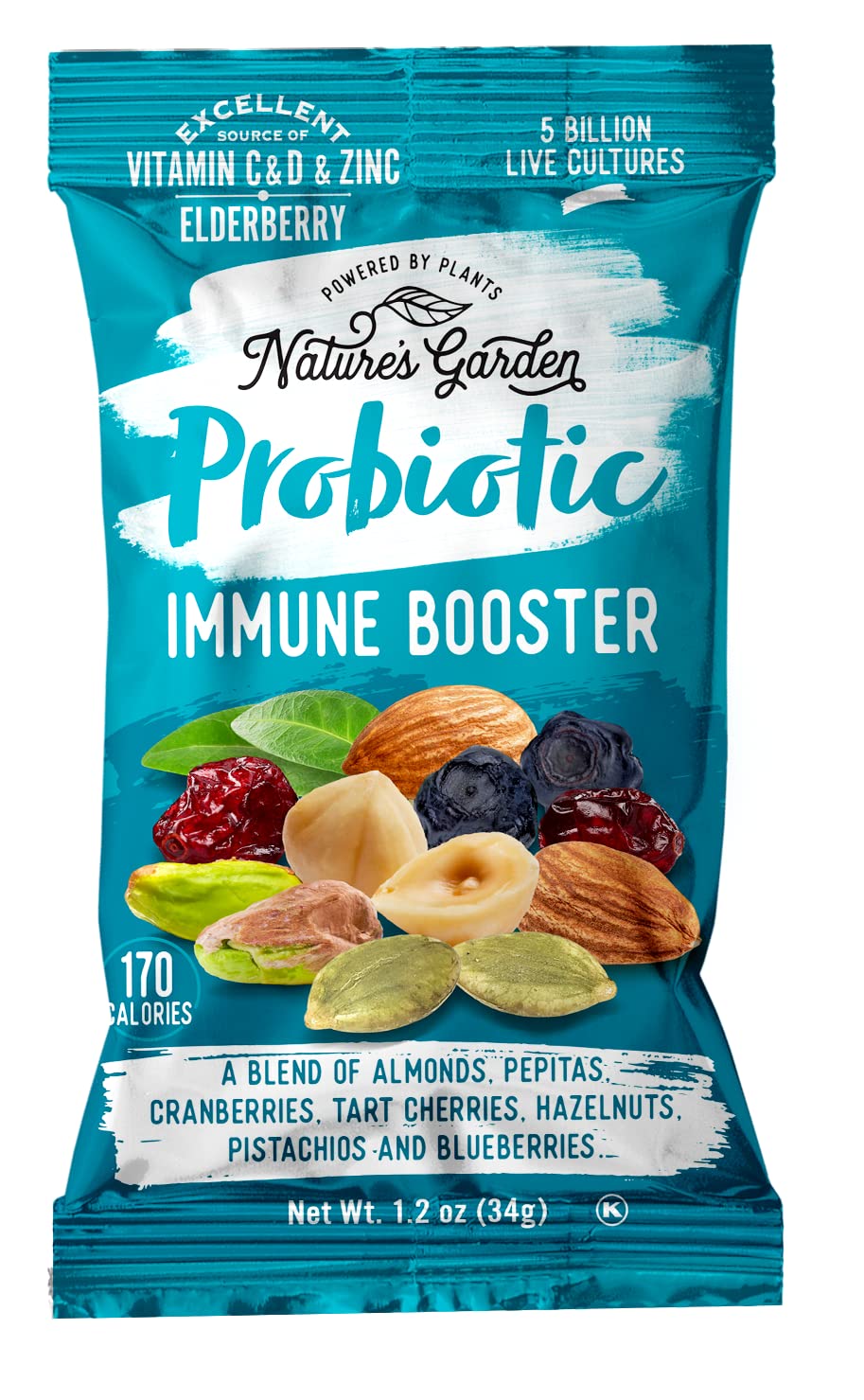 Nature's Garden Probiotic Immune Snack Packs - 28.8 oz.