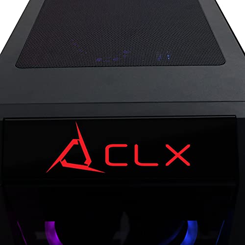 CLX Set Gaming Desktop - Liquid Cooled AMD Ryzen 9 5900X 3.7GHz 12-Core Processor, 32GB DDR4 Memory, GeForce RTX 3060 12GB GDDR6 Graphics, 500GB SSD, 4TB HDD, WiFi, Windows 11 Home 64-bit, Black