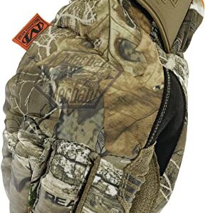 Mechanix Wear: SUB35 Realtree Edge Hunting Gloves - Waterproof, Insulated, PadLock Grip (X-Large)