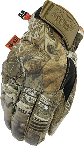 Mechanix Wear: SUB35 Realtree Edge Hunting Gloves - Waterproof, Insulated, PadLock Grip (X-Large)