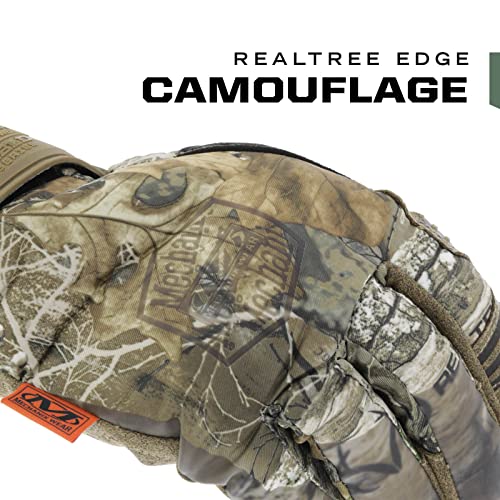 Mechanix Wear: SUB35 Realtree Edge Hunting Gloves - Waterproof, Insulated, PadLock Grip (X-Large)