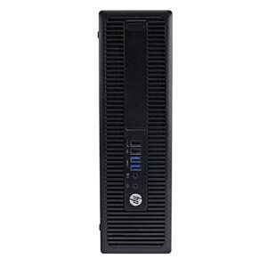 HP Gaming PC EliteDesk 800 G2 SFF Desktop Computer - Intel Quad Core i5 6500 up to 3.60 GHz, 16GB DDR4 RAM, 1TB SSD, GeForce GT 1030, HDMI, Keyboard & Mouse Combo, USB WiFi, Windows 10 Pro(Renewed)