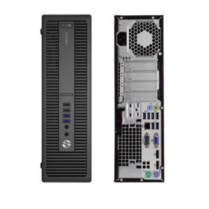 HP EliteDesk 800 G2 SFF Computer High Performance Desktop PC - GeForce GT 1030 (Intel i5 6th Gen Processor Upto 3.60 GHz, 8GB RAM, 512GB SSD, WiFi, Windows 10 Pro(64-bit), Keyboard & Mouse)(Renewed)