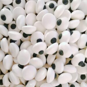 1 Bottle Candy Eyeballs Eyes Cake Cupcake Toppers Cookie Decorations Edible Dessert Sprinkles for Halloween Christmas Cake Cupcakes Decoration