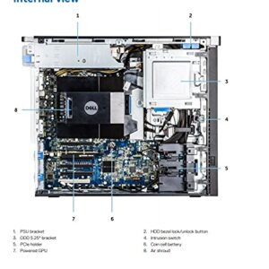Dell Precision T5820 - Intel Xeon W-2123 4 Core 3.6Ghz - 128GB DDR4 RAM - Nvidia Quadro P400 2Gb - 2.4TB (4X 480GB New SATA SSD) - 950W PSU - (Renewed)