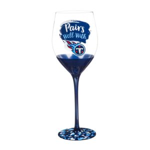 team sports america tennessee titans, 17oz boxed stemware