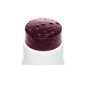 Undone Beauty Water Blush Stick with Coconut Water for Radiant, Dewy Glow - Blends Perfectly Into Skin for Natural Looking Flushed Cheeks - Vegan and Cruelty Free - Merlot, 0.19 oz (5 g)