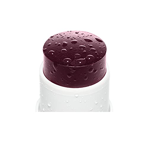 Undone Beauty Water Blush Stick with Coconut Water for Radiant, Dewy Glow - Blends Perfectly Into Skin for Natural Looking Flushed Cheeks - Vegan and Cruelty Free - Merlot, 0.19 oz (5 g)