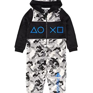 Playstation Onesie Boys All In One Camo Game Kids 13-14 Years