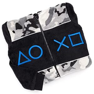 Playstation Onesie Boys All In One Camo Game Kids 13-14 Years