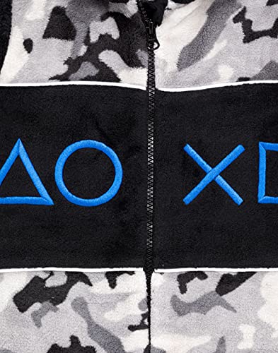 Playstation Onesie Boys All In One Camo Game Kids 13-14 Years