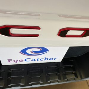 EyeCatcher PRO Premium Tailgate Letter Inserts Compatible with 2016-2023 Tacoma (Black and Red)