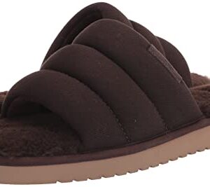 Koolaburra by UGG Men's ROMMIE Slipper, Chocolate Brown, 11