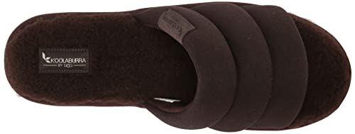 Koolaburra by UGG Men's ROMMIE Slipper, Chocolate Brown, 11