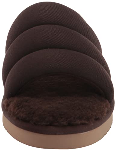 Koolaburra by UGG Men's ROMMIE Slipper, Chocolate Brown, 11