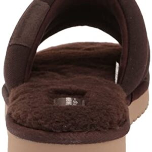 Koolaburra by UGG Men's ROMMIE Slipper, Chocolate Brown, 11