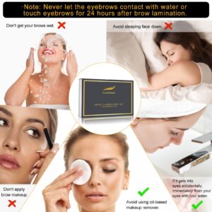 Lookmee Eyebrow Lamination Kit, Professional Instant Eyebrow Lift Kit, At Home DIY Long Lasting Eyebrow Perming Kit for Fuller and Messy Eyebrows