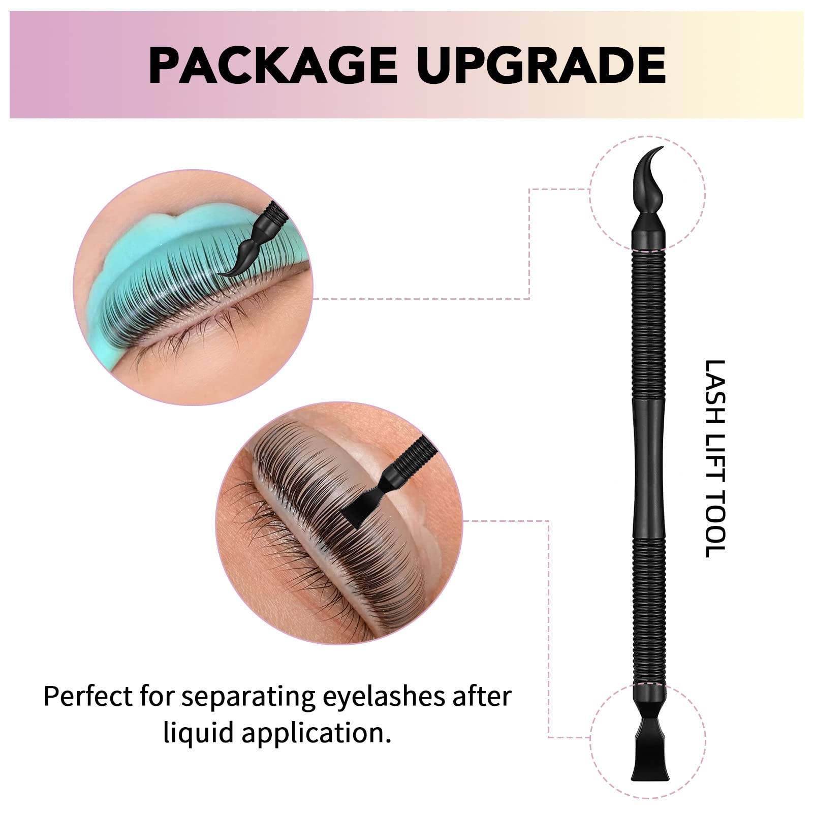 Lomansa Lash Lift Kit, Brow Lamination Kit, Instant Lifting Perming Curling for Fuller Thicker Eyelashes Eyebrows with Full Tools