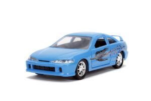 fast & furious 1:32 mia's acura integra type-r die-cast car, toys for kids and adults