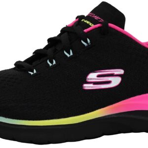 Skechers Women's Ultra Groove Walking Shoes Black/Multi 7 M US