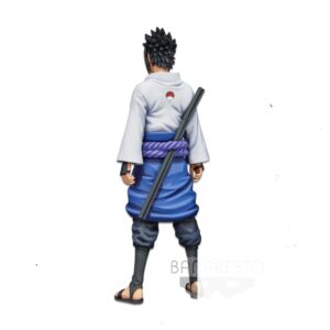 Banpresto 18030 Naruto Shippuden Grandista Uchida Sasuke Manga Dimensions Figure