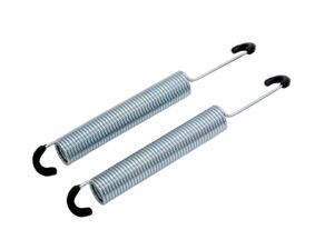 kuanyuoo 6-9/16" replacement recliner sofa chair mechanism tension steel spring 2pcs - long neck hook style