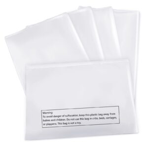 4 pieces dust collector bags compatible with harbor freight central machinery 70 gallon, replacement plastic clear dust collectors for woodworking, compatible with meeting spec for 97869, 61790 model